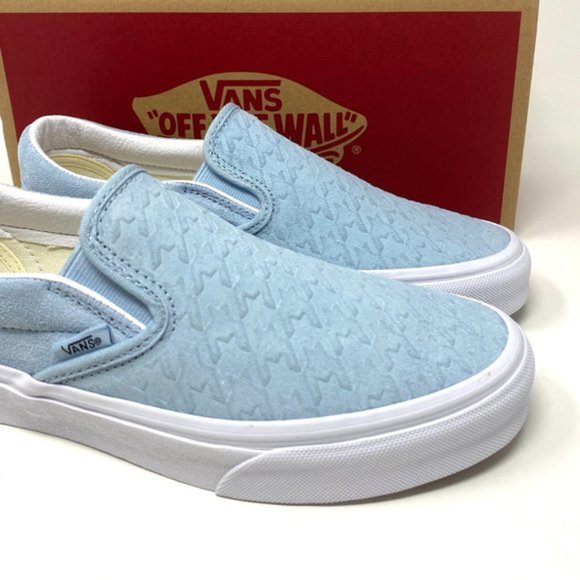 💖MEGA SALE💖VANS Classic Sip On Women’s Canvas Sneakers Pure Blue VN0A33TB9HV - Picture 9 of 10